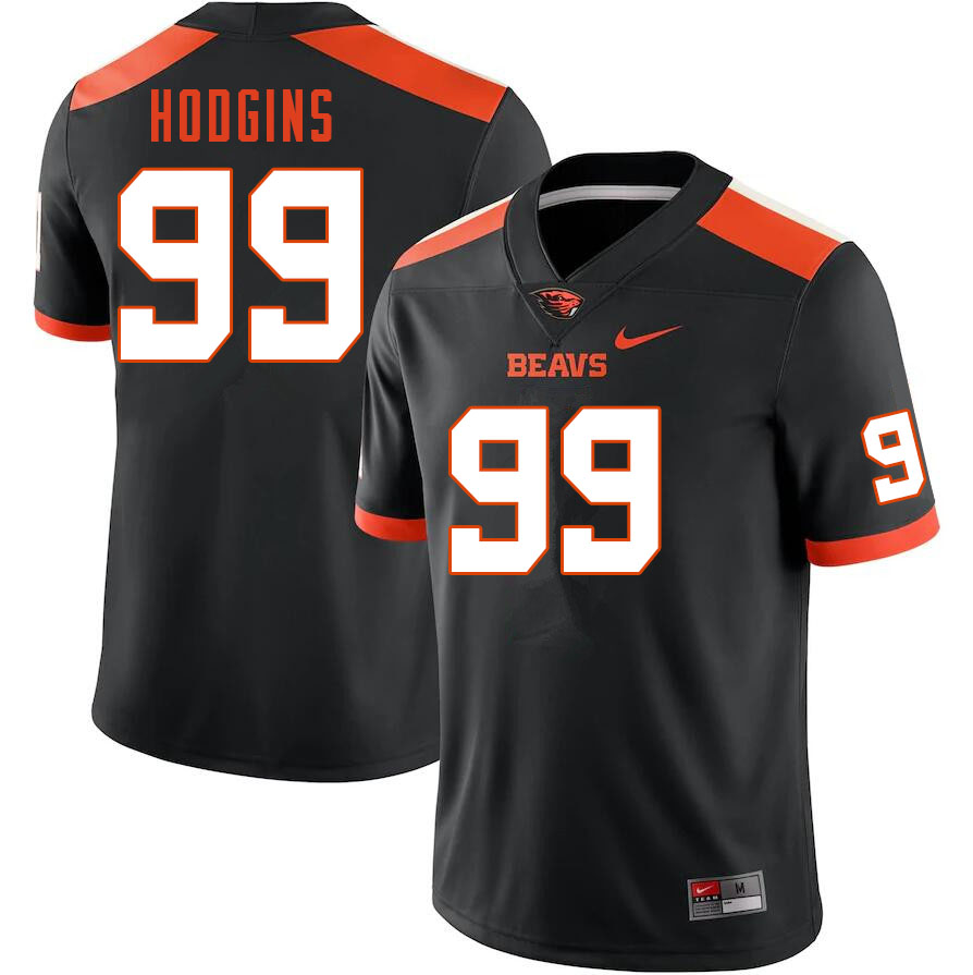 Men #99 Isaac Hodgins Oregon State Beavers College Football Jerseys Sale-Black